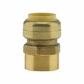 Boshart Plumb Eeze Adapter, 3/4 in, CTS x FPT, Brass, 200 psi Pressure PENL-PFFA07